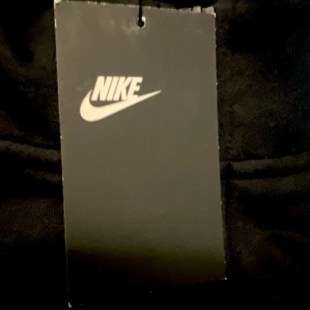 Nike Womens Quarter Zip‎ Crop Sweatshirt Black Varsity Logo DV3995-010 XL